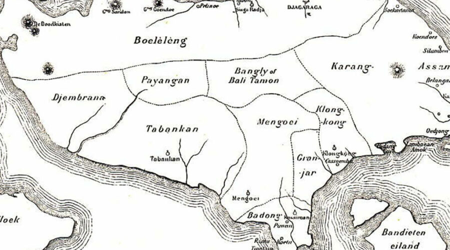 Nusa Penida map